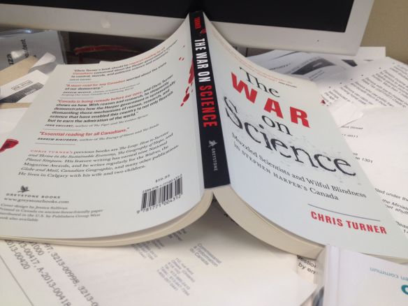 Calgary author Chris Turner has written a book based on evidence that the federal government is allegedly muzzling its scientists.